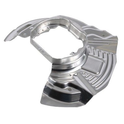 Protectie stropire disc frana Bmw Seria 5 (E39), 01.1996-06.2004, fata, Dreapta, aluminiu foto
