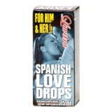 Picături afrodisiace LAVETRA Spanish Love Drops, unisex, pentru libido și performanțe sexuale &icirc;mbunătățite, 15 ml