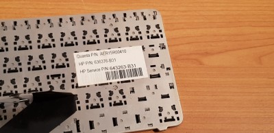 Tastatura Laptop HP 636376-B31 netestata #61551RAZ foto