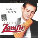CD Gheorghe Zamfir &lrm;&ndash; Melodii Celebre Colectia de aur vol 4 in tipla