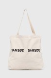 Samsoe Samsoe poseta FRINKA culoarea bej, F20300113