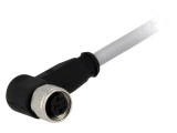 Conector M8 3-PIN 90&deg; cu Cablu 5m PVC