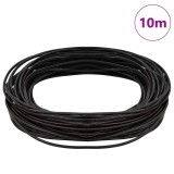 vidaXL Cord din Piele Maro &icirc;nchis &Oslash;2 mm x 10 m Piele 42021977