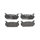 Set placute frana Bosch 0986424266, parte montare : Punte Spate