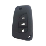 Husa silicon Toyota Rav4, 3 but .cu emblema SIL 313