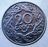 1.008 POLONIA 20 GROSZY 1923, Europa, Nichel