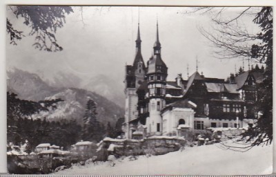 bnk cp Sinaia - Muzeul Peles - circulata foto