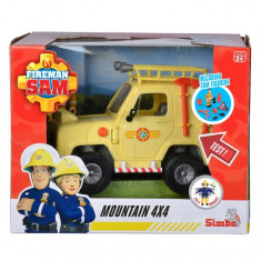Pompierul Sam Jeep de Salvare cu Figurina Sam