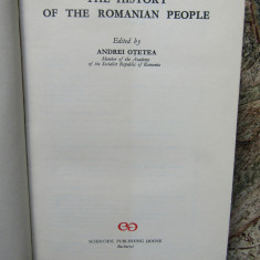 THE HISTORY OF THE ROMANIAN PEOPLE - ANDREI OTETEA