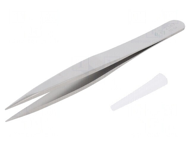 Pensetă Dreaptă 123mm pentru Lucrări de Precizie