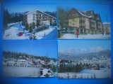 HOPCT LOT 3575 -4 CARTI POSTALE-IARNA LA PREDEAL -JUD BRASOV-NECIRCULATE