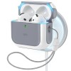 Husa Apple AirPods 4 ESR Orbit Hybrid HaloLock, alb