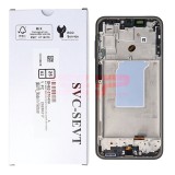 LCD+Touchscreen cu Rama Samsung Galaxy A26 5G / A266 BLACK Original Service Pack