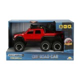 Masina cu lumini si sunete, Off Road, Maxx Wheels, 1:16, Rosu