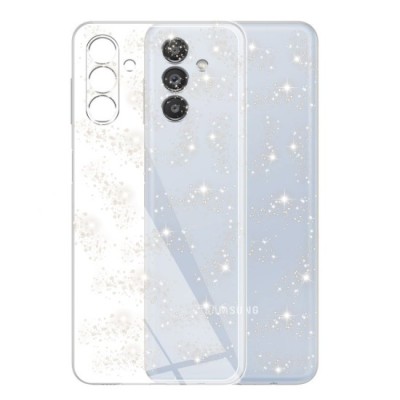 Husa pentru Samsung Galaxy A16 4G / A16 5G - Techsuit SparkleSkin Series - Clear foto