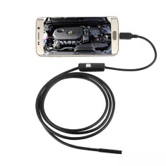 Camera endoscop OTG cu LED incorporat, conexiune USB ?i microUSB, 5 metri foto