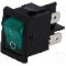 Intrerupator OFF-ON, 2 pozitii, DPST, BULGIN - H8553VBBG3076W