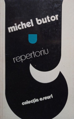 Michel Butor - Repertoriu (1979) foto