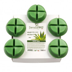 Ceara Epilat Elastica Refolosibila SensoPRO Milano Aloe Vera Hard Round Wax, 500g foto