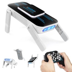 Robot Caine Inteligent iUni 8016, Control Telecomanda, Senzor Atingere, Programare Miscari