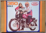 Pliant prezentare motocicleta Jawa 350