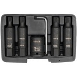 Yato YT-1157 - Set chei tubulare impact M12-M18 mm 3/4 inch 6 bucati
