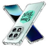 Husa antisoc pentru xiaomi redmi note 14 pro 4g / poco f7, airbag pro, clear, dream big
