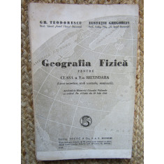 Geografia fizica pentru clasa a V-a secundara - Gh.Teodorescu,E.Gregorian