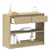 Gossi masuta consola &quot;sauda&quot;, stejar, 89,5x36,5x73 cm, lemn masiv pin