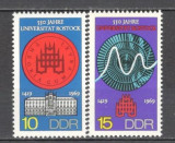 D.D.R.1969 550 ani Universitatea Rostock SD.276, Nestampilat