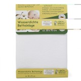 Protectie impermeabila saltea copii, 50x70 cm, fata dubla din bumbac, spalare automata 95&deg;C, Gruenspecht 163-00 Children SafetyCare, GRUNSPECHT