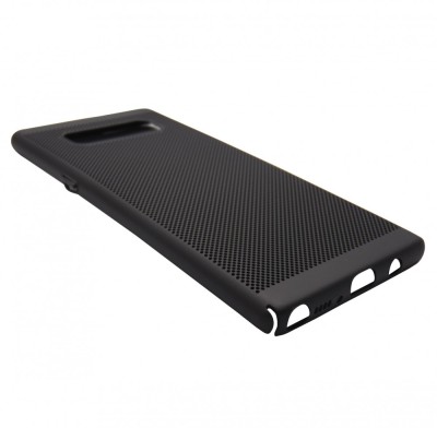 Husa tip capac spate Metallic Mesh neagra pentru Samsung Galaxy Note 8 (SM-N950) foto