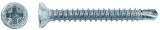 Surub Autoforant Zincat Alb Cap Inecat 3.9x25 - 640214, Evotools