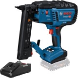 Bosch GTH 18V-38 M + GAL 18V-40 - Pistol de batut cuie fara acumulatori Li-Ion 18 V - Ah cuie pentru lemn + Incarcator acumulatori