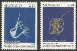 C5083 - Monaco 1992 - Muzeul oceanigrafic 2v. neuzat,perfecta stare, Nestampilat