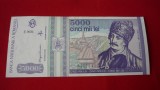 Bancnota 5000 Lei 1993 Mai, Necirculata - Numismatica Romaneasca