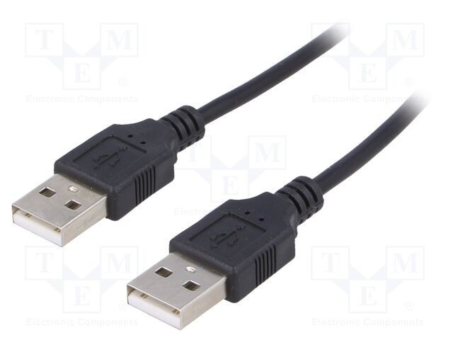 Cablu USB 2.0 AKYGA A-A nichelat 1,8m
