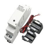 Cumpara ieftin Contor Electric Zigbee, Tuya Smart, AC 110V 240V, 63A