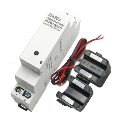 Contor Electric Zigbee, Tuya Smart, AC 110V 240V, 63A foto