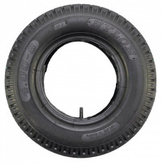 Cauciuc si camera remorca pt motocultor - 4.00-8 - 6PR PowerTool TopQuality foto