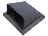 Grilaj de ventilație grafit &Oslash;100mm