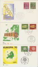 Lot Fdc-uri Europa Cept 1966/69/70 foto