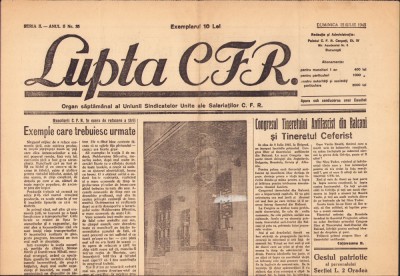 HST Z183 Ziar Lupta CFR 35/1945 foto