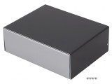 Carcasă aluminiu argintie 160x203x69mm