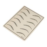 Piele Sintetica PMU Sprancene, Ochi, Buze - Antrenament Micropigmentare, Microblading, Tatuaj Cosmetic - Silicon Moale, Realist 15x21 cm