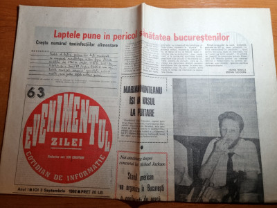 evenimentul zilei 3 septembrie 1992-marian munteanu,laszlo tokes greva foamei foto