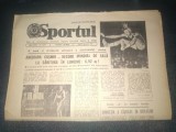 ZIARUL SPORTUL 7 FEBRUARIE 1983