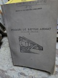 Poduri din Beton Armat, Inst. Constructii Bucuresti, 1974, carte tehnica constructii poduri, inginerie civila, ICB