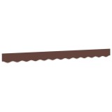 Cumpara ieftin Panza de rezerva fald copertina, dungi maro, 300 cm