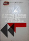 PRODUCTIA NETA SI FIZICA IN SISTEMUL DE ANALIZA ECONOMICO-FINANCIARA A ACTIVITATII UNITATILOR AGRICOLE-DUMI-351027